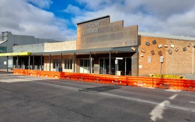 Lithgow Library – Exterior Works Completed