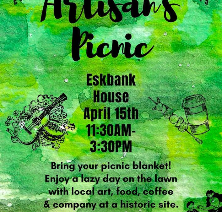 Artisan Picnic at Eskbank House, Saturday 15 April 2023