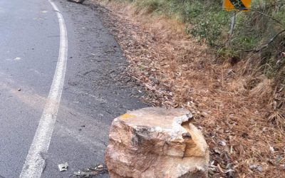Disaster Funding approved for Browns Gap Road