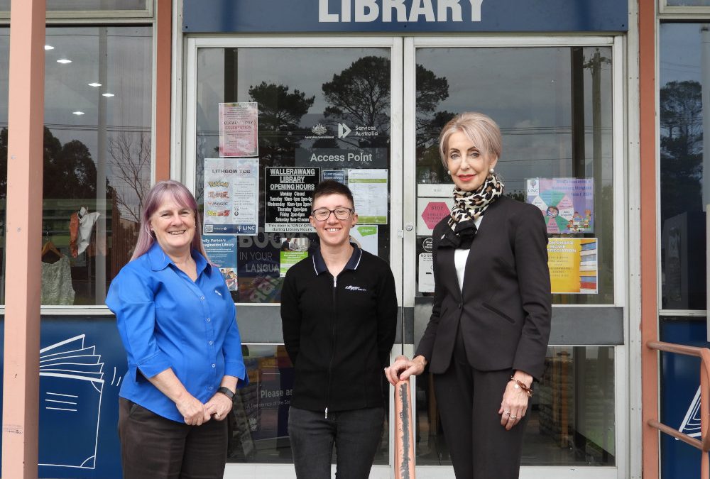Lithgow Council unveils fresh look for Wallerawang library