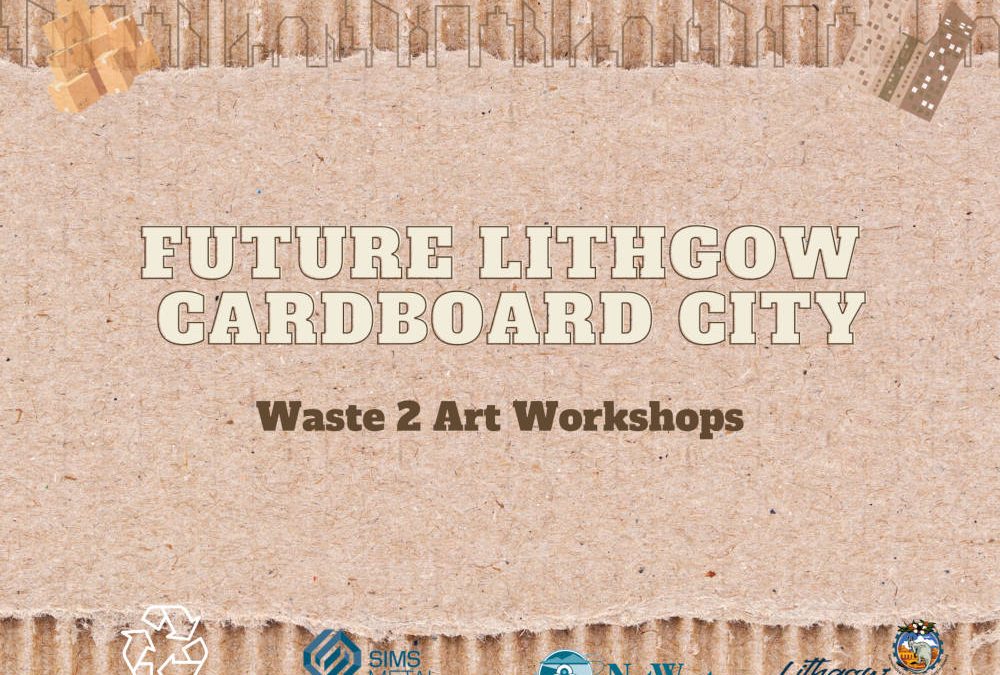 Future Lithgow Cardboard City Waste 2 Art Workshops