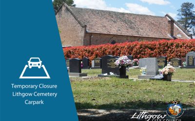Temporary Closure of Carpark – Lithgow Cemetery
