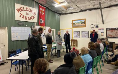 Tarana residents talk roads with Lithgow Council