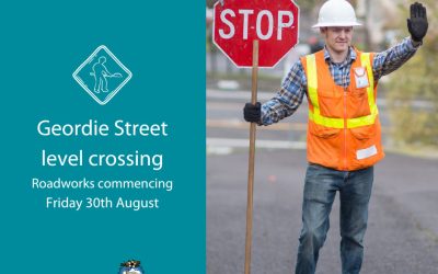 Geordie Street Rail Crossing Closure