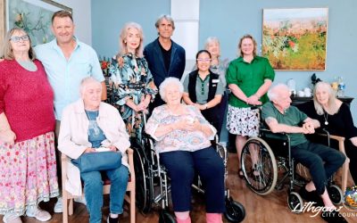 Mayor and Councillors visit age care residents