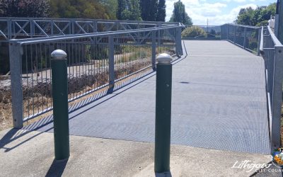 New Decking for Farmers Creek Pedestrian Bridge