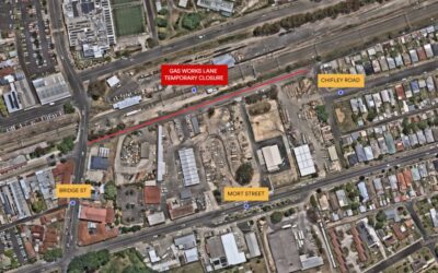 Temporary road closure – Gas works lane
